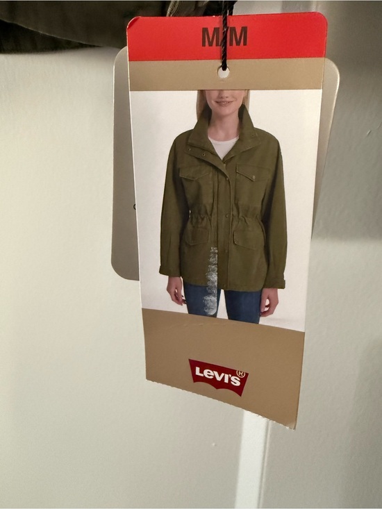 Levi's Jackets & Blazers - Levi's Women's Olive Green Utility Anorak Jacket